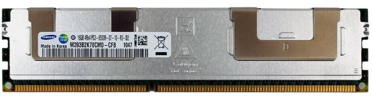 Samsung 16GB DDR3 1066MHz ECC RDIMM Sunucu RAM (M393B2K70CM0-YF8)