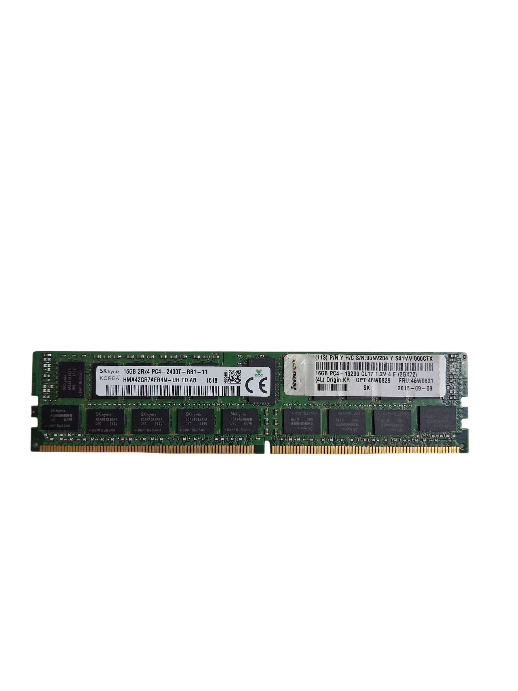 SK Hynix 16GB 2Rx4 PC4 2400T Ram