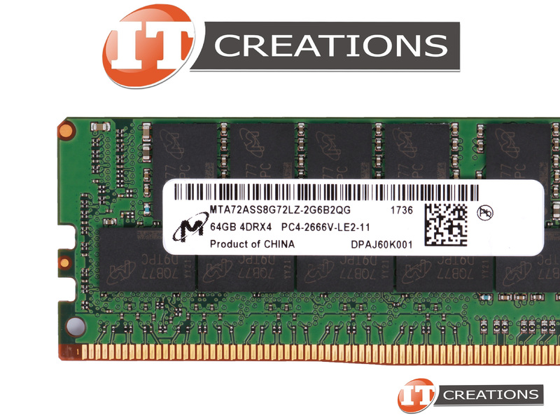 Micron 64GB DDR4 2666MHz ECC Sunucu RAM (MTA72ASS8G72LZ-2G6B2QG)