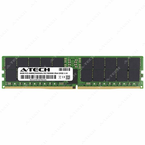Micron 64GB DDR5 5600MHz ECC Sunucu RAM (MTC40F2046S1RC56BD1 AMCC)