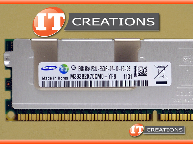 Samsung 16GB DDR3 1066MHz ECC RDIMM Sunucu RAM (M393B2K70CM0-YF8)