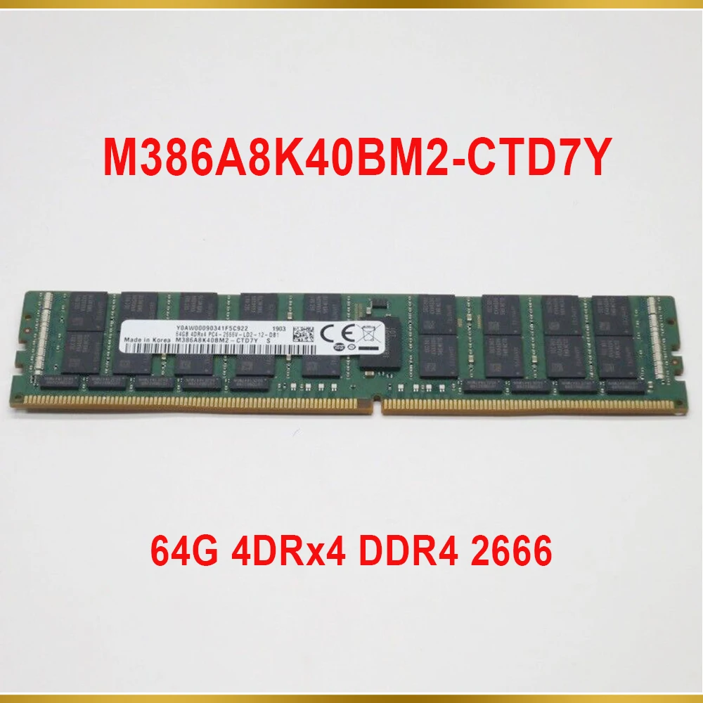 Samsung 64GB DDR4 2666MHz ECC Sunucu RAM (M386A8K40BM2-CTD7Y K)