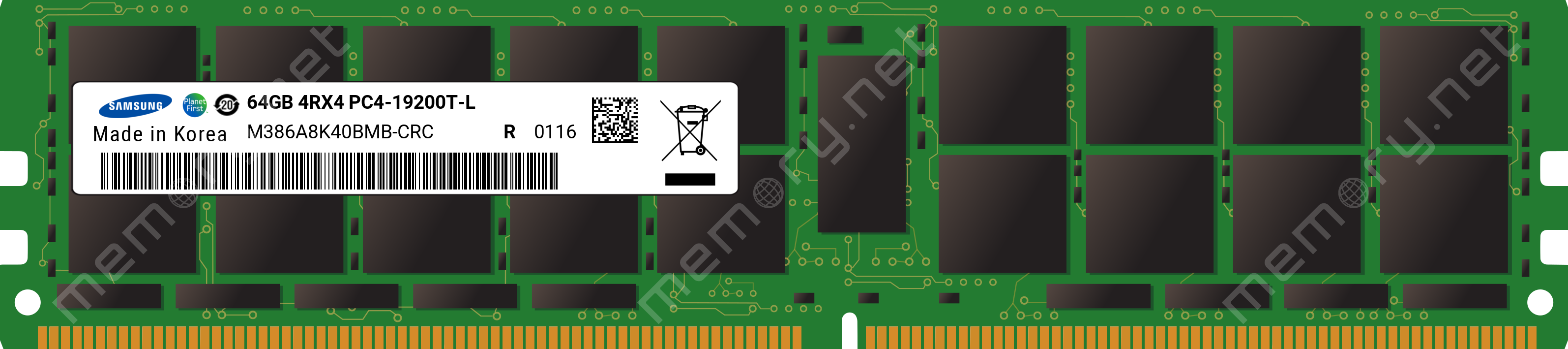 Samsung 64GB DDR4 2400MHz ECC Sunucu RAM (M386A8K40BMB-CRC5Q)