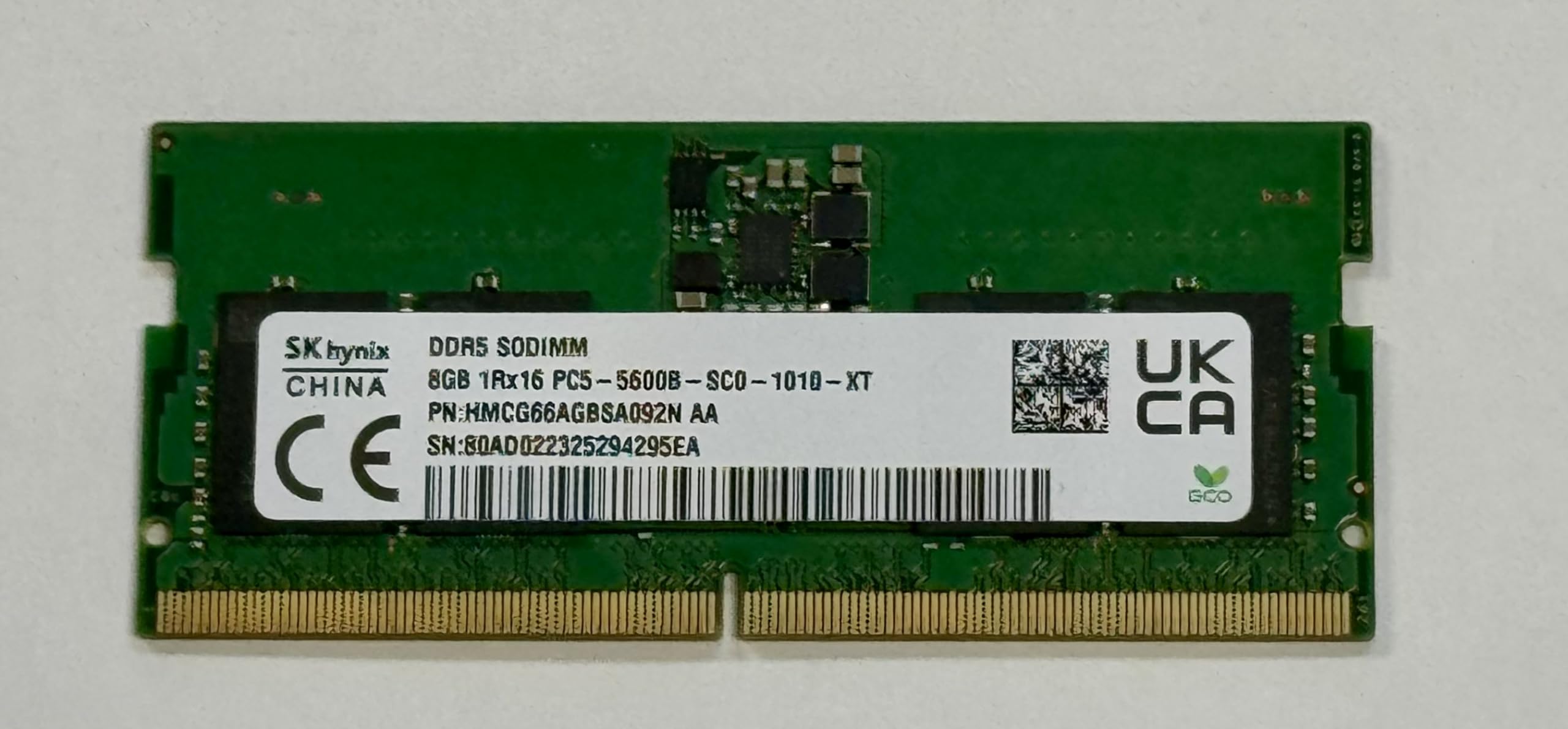 SK Hynix 64GB DDR5 6400MHz ECC Sunucu RAM (HMCG94AHBRA481N AA)