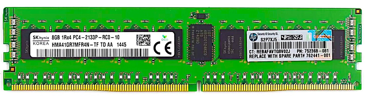 SK Hynix 8GB DDR4 2133MHz ECC Sunucu RAM (HMA41GR7MFR4N-TF T1 AB)
